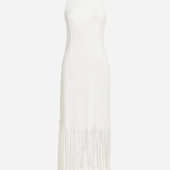 J Crew Collection NWT Fringe-Trim Sequin Sheath Dress *NWT - Picture 8 of 10